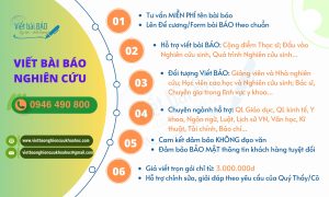 VIẾT BÀI ĐĂNG BÁO NGHIÊN CỨU KHOA HỌC