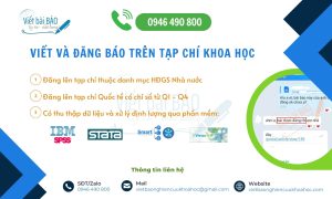 VIẾT VÀ ĐĂNG BÁO TRÊN TẠP CHÍ KHOA HỌC 2025