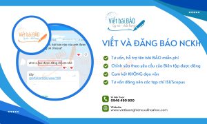 Dịch Vụ Viết và Đăng Bài Báo Nghiên Cứu Khoa Học