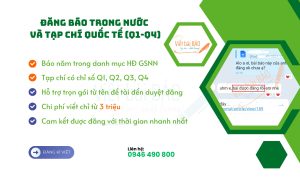 ĐĂNG BÁO TRONG NƯỚC VÀ TẠP CHÍ QUỐC TẾ (Q1-q4)