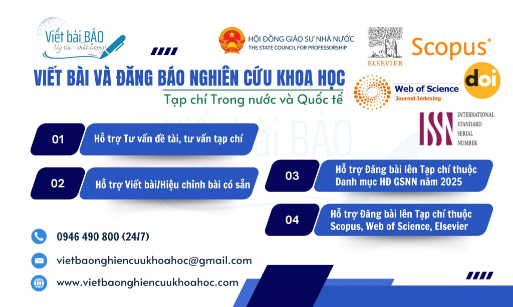VIẾT BÀI VÀ ĐĂNG BÁO NGHIÊN CỨU KHOA HỌC 2025